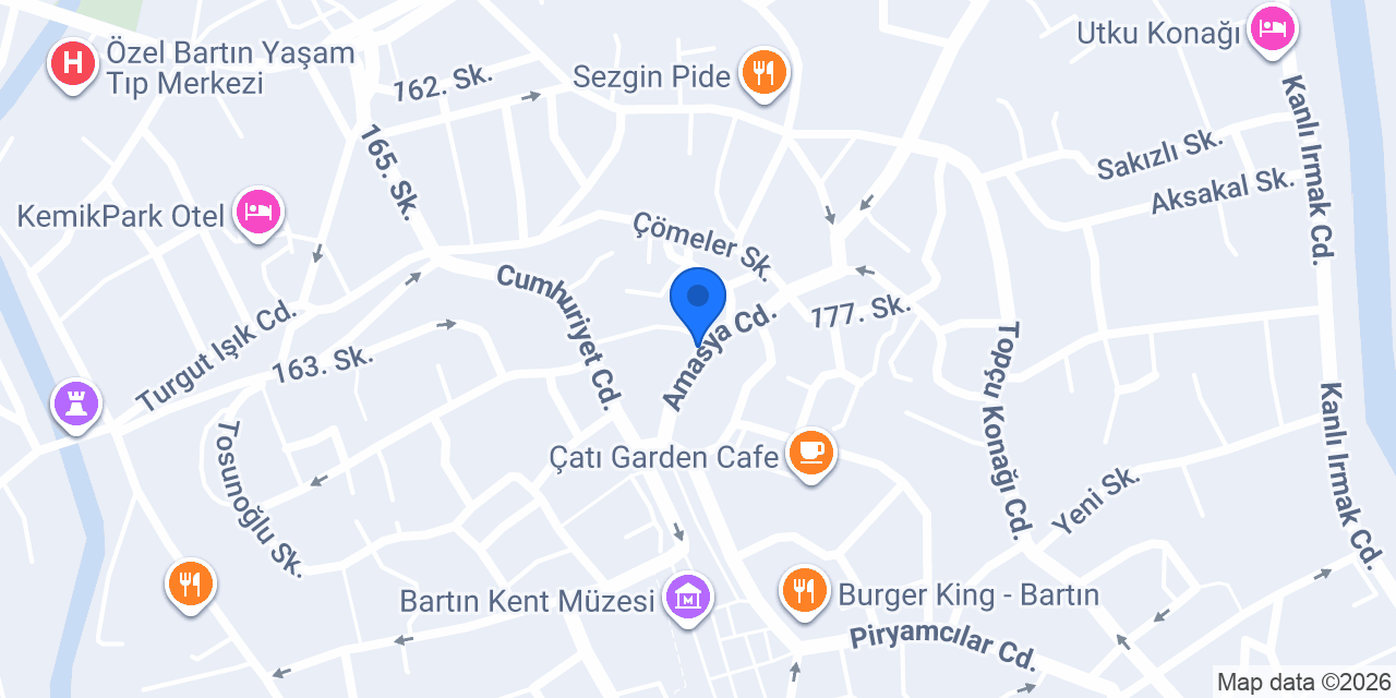 As Çağlayan Sürücü Kursu konumu