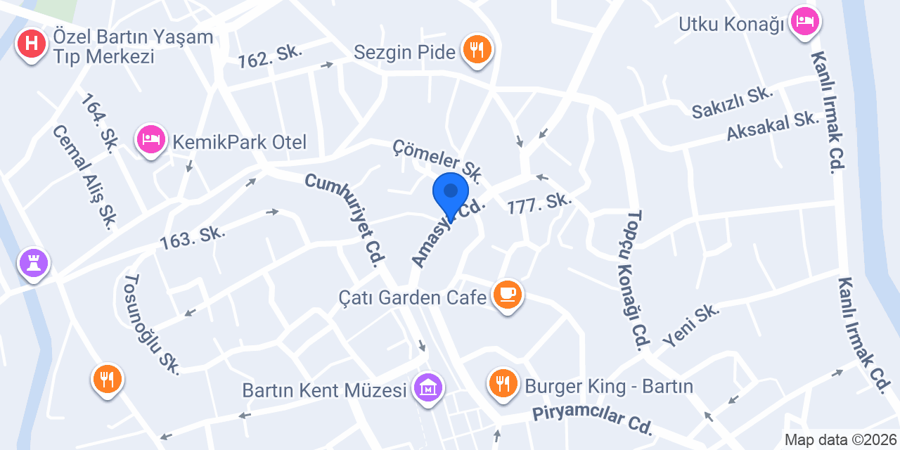 İlgi Pansiyon konumu