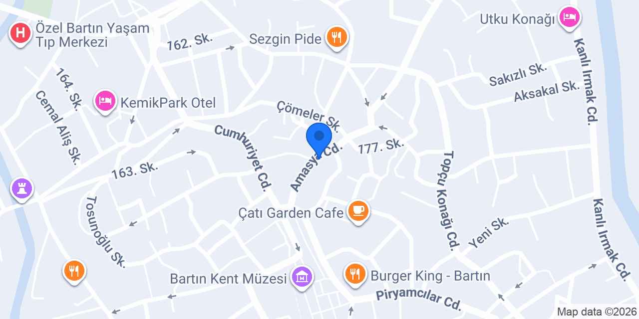 BARTIN ANKA VETERİNER KLİNİĞİ konumu