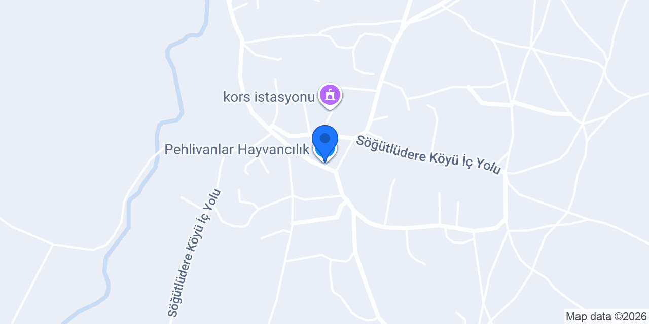 Pehlivanlar Hayvancılık konumu