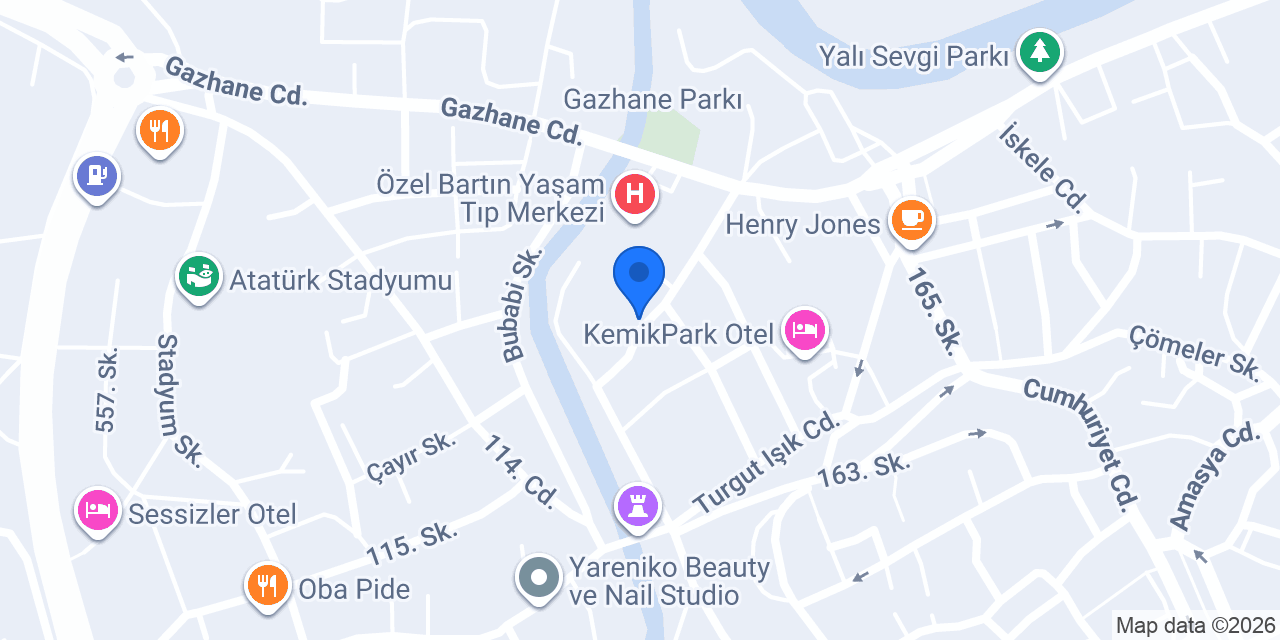 İstiklal İlköğretim Okulu konumu