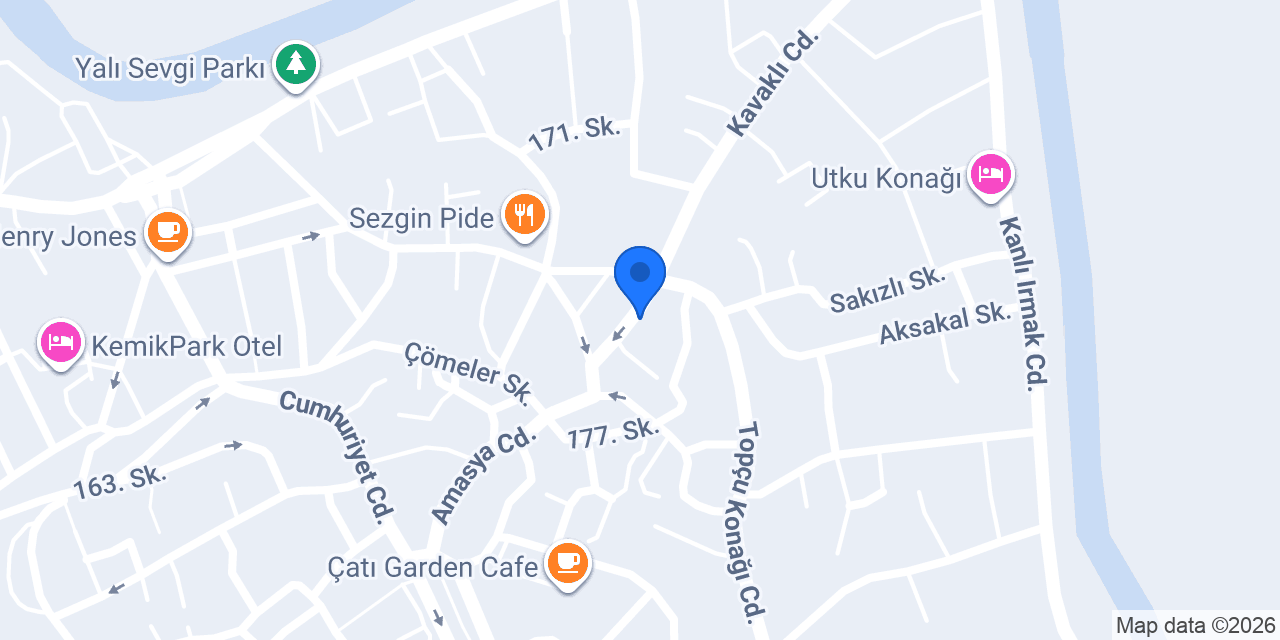Düş Sahaf konumu