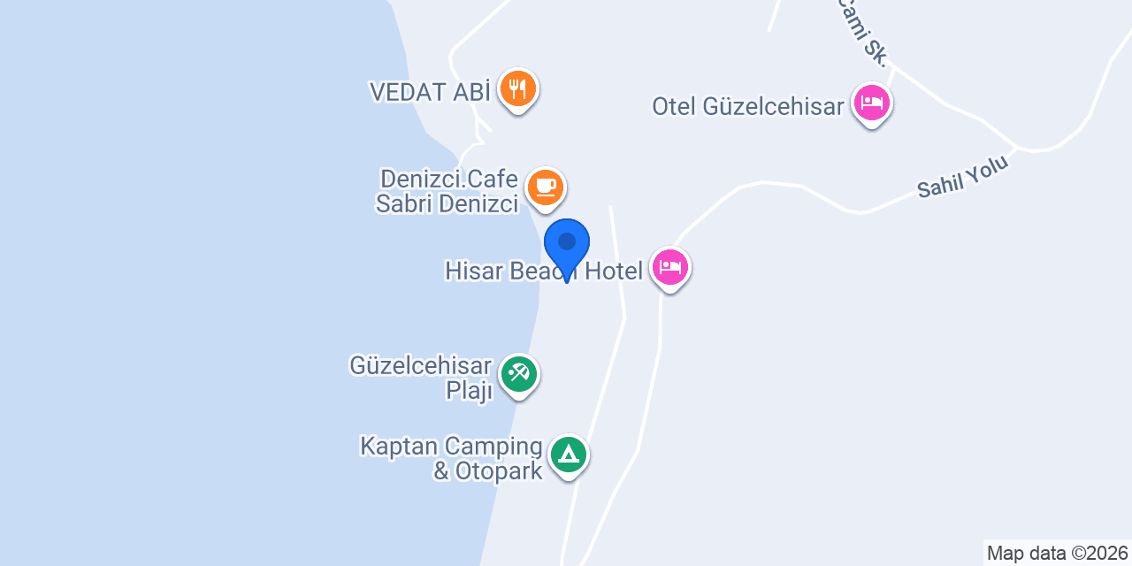 Dejavu cafe ve pansiyon konumu