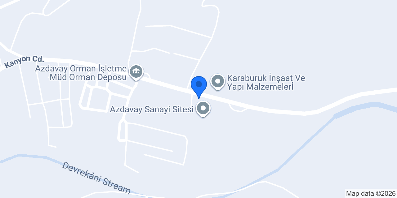 KAST YAPI ORMAN ÜRÜNLERİ konumu