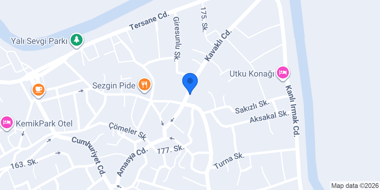Bartın Rent A Car konumu