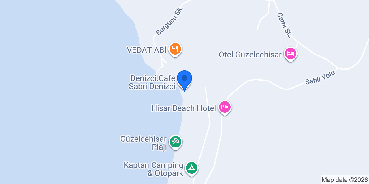 Denizci Restaurant konumu