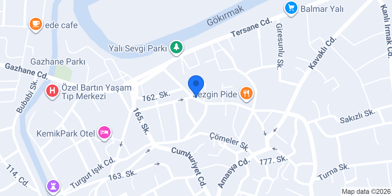 BRITISH WAY YABANCI DİL KURSU BARTIN konumu