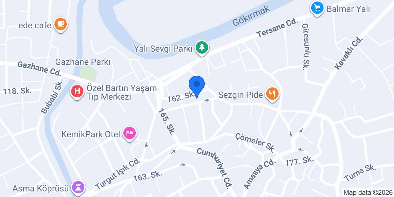 Arıt-Kurucaşile Minibüs Durağı konumu