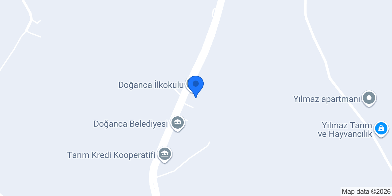Doğanca İlkokulu konumu