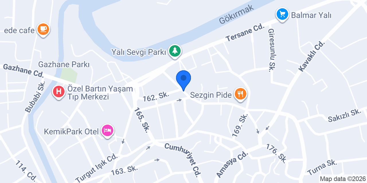 Diş Hekimi Elif Ceren Salman konumu