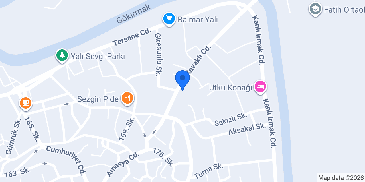 Kavaklı Mert Ticaret konumu