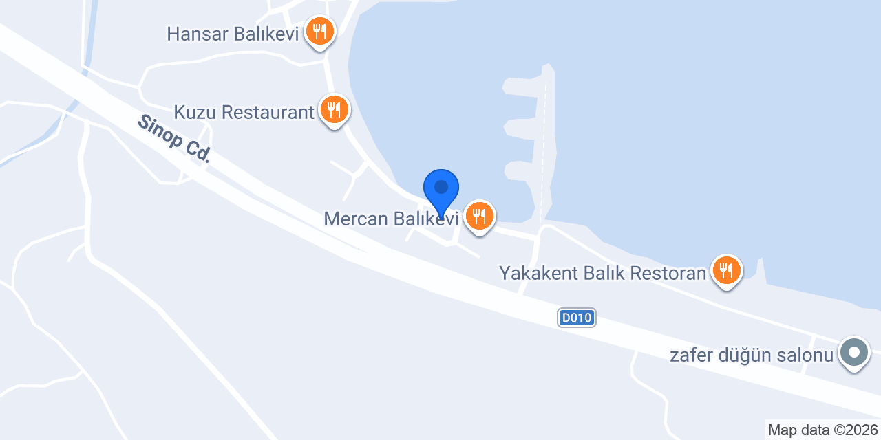 Lezzet Balık konumu