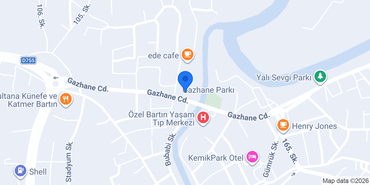 Bartın Psikoteknik ve Bartın Src Kursu konumu