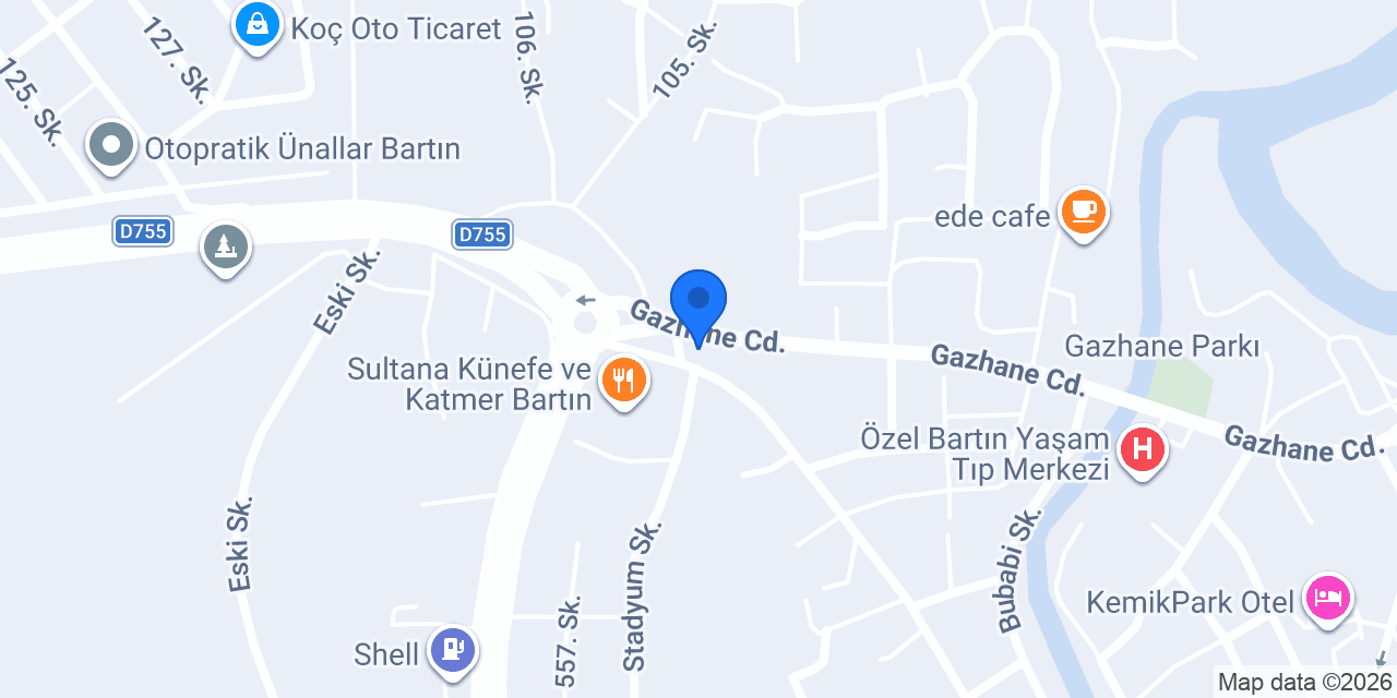 Bartın Yağmur Emlak Ofisi konumu