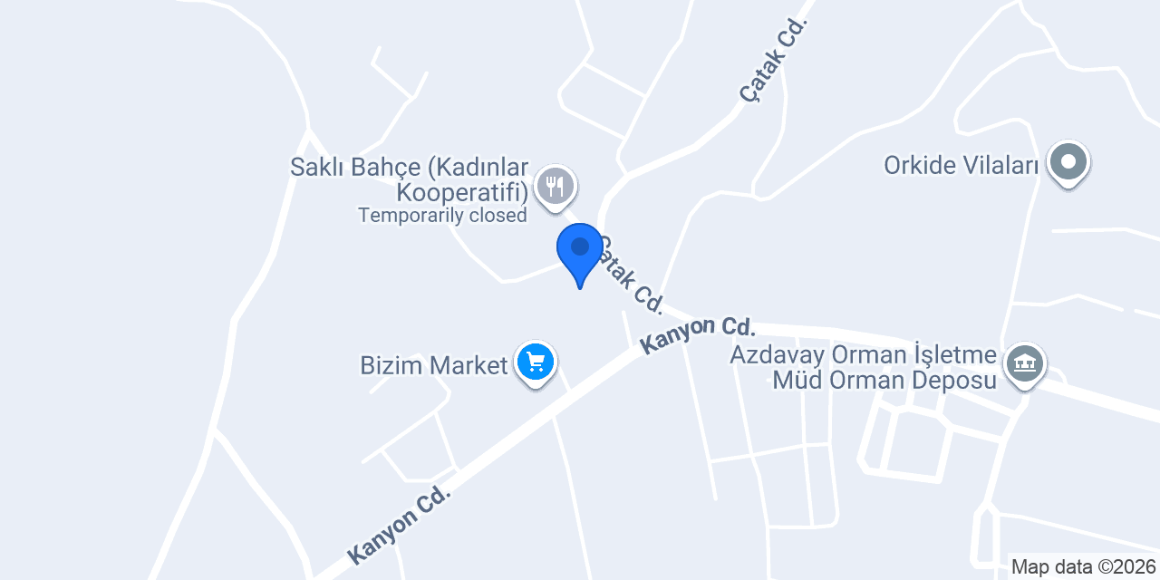 Azdavay Anaokulu konumu