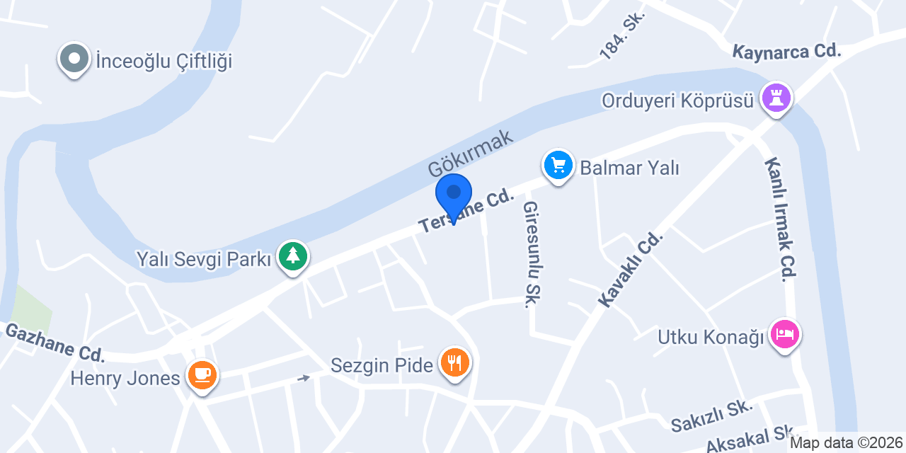 Barlas Oto Lastik konumu