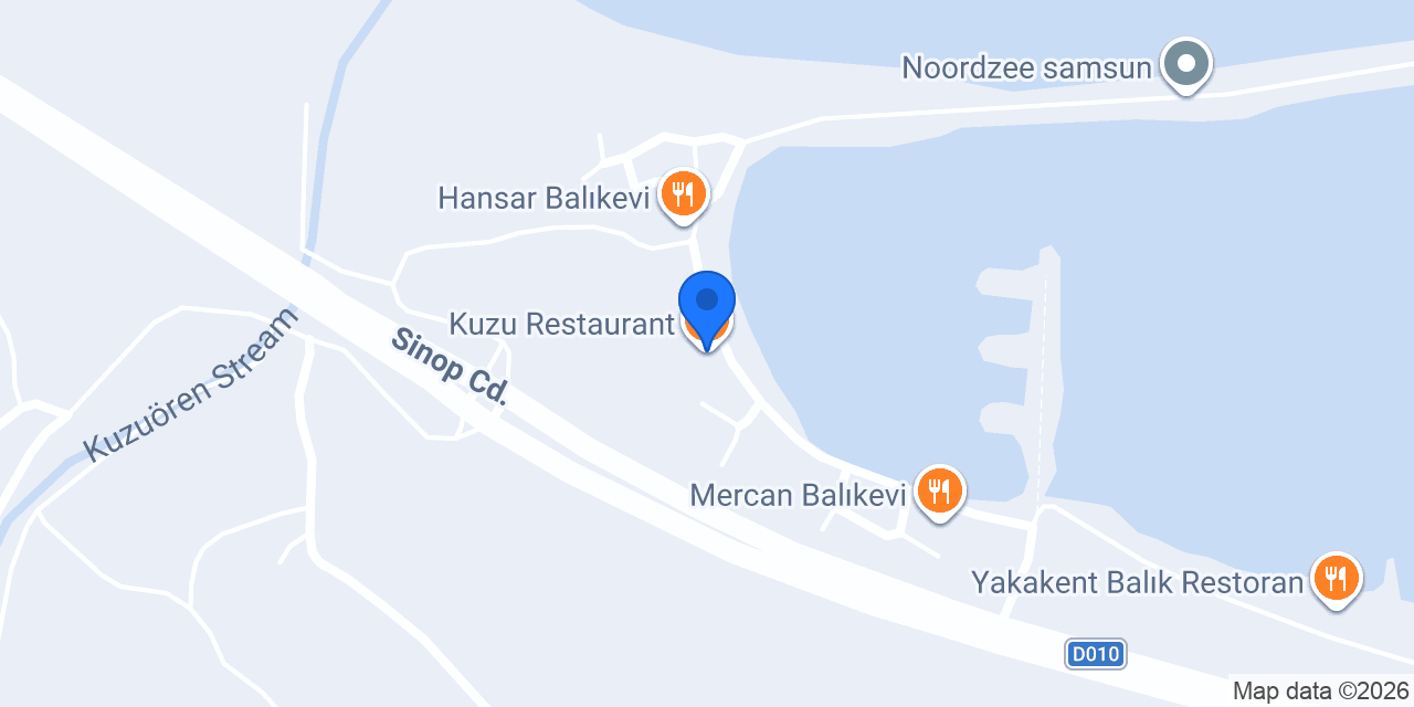 Kuzu Restaurant konumu
