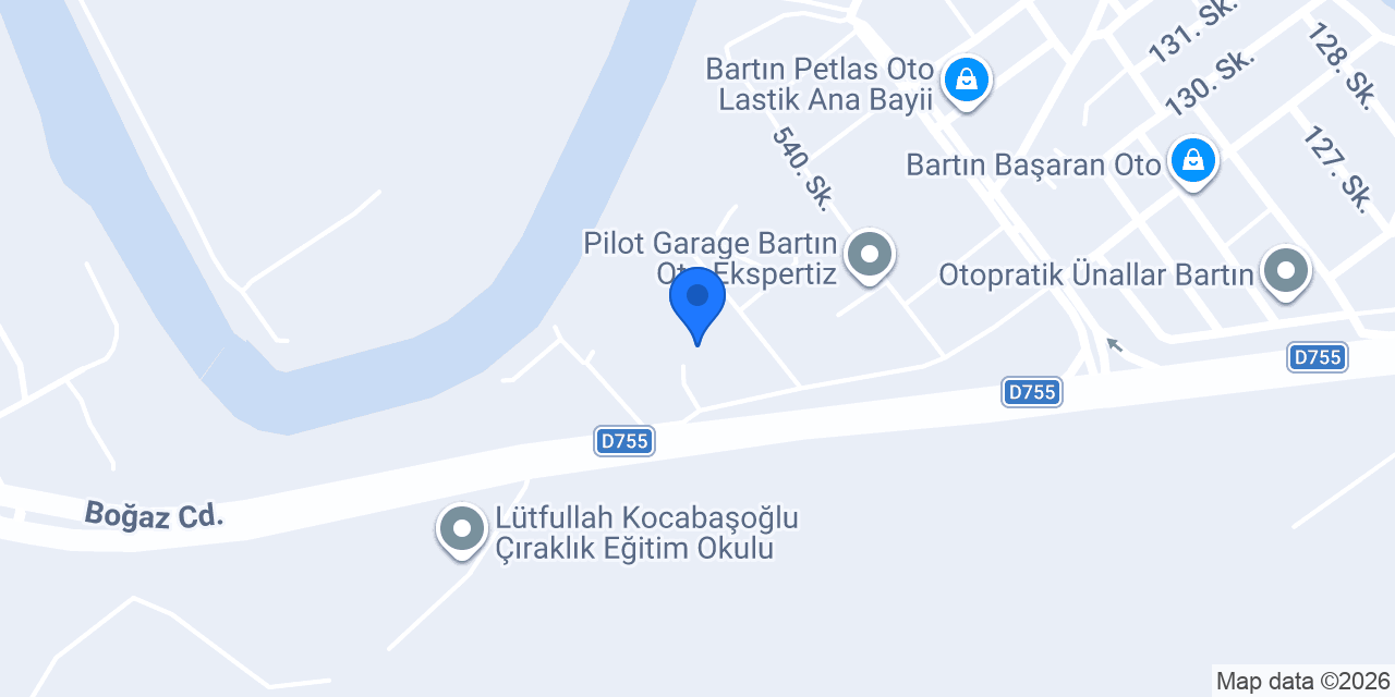 Bartın Vinç Kiralama konumu