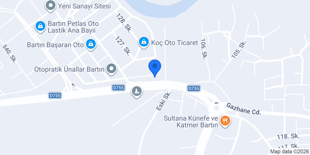 Sofra Restaurant Bartın konumu