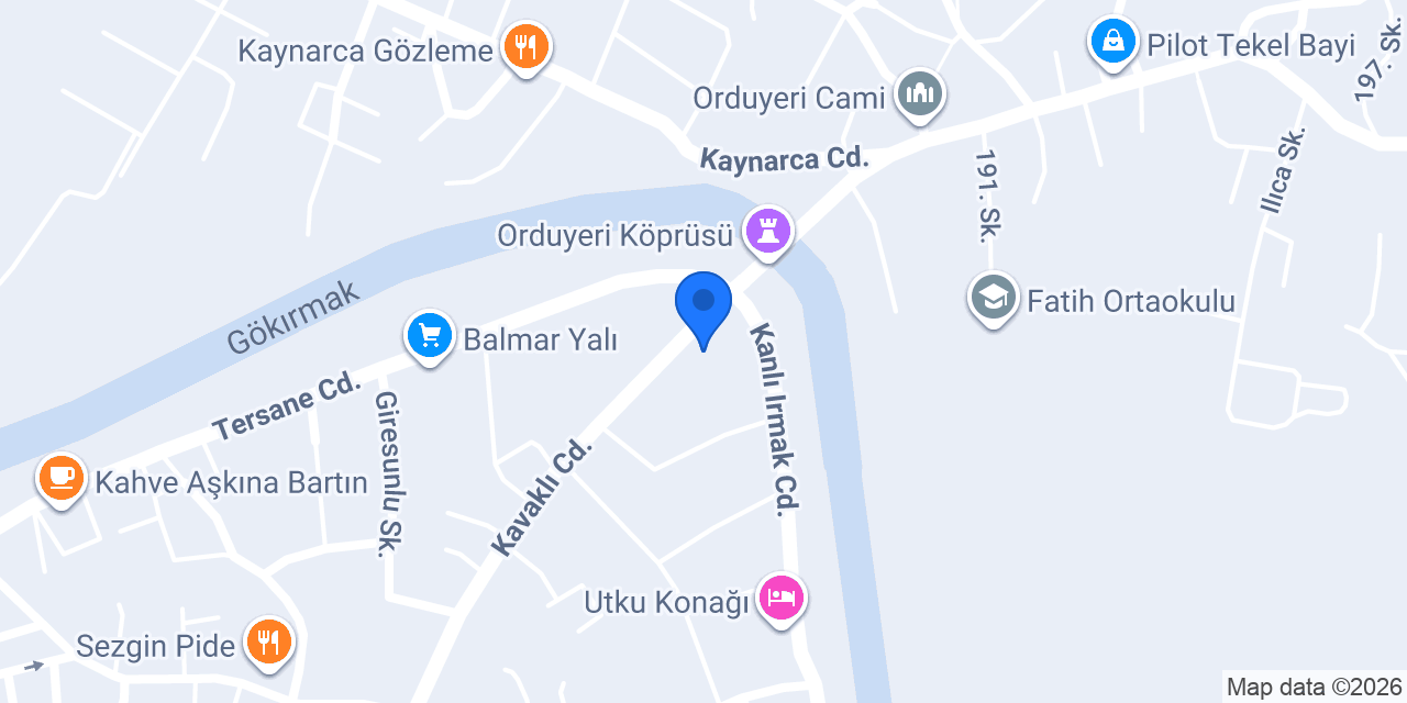 BARTIN SOĞUTMA ve ISITMA SİSTEMLERİ konumu