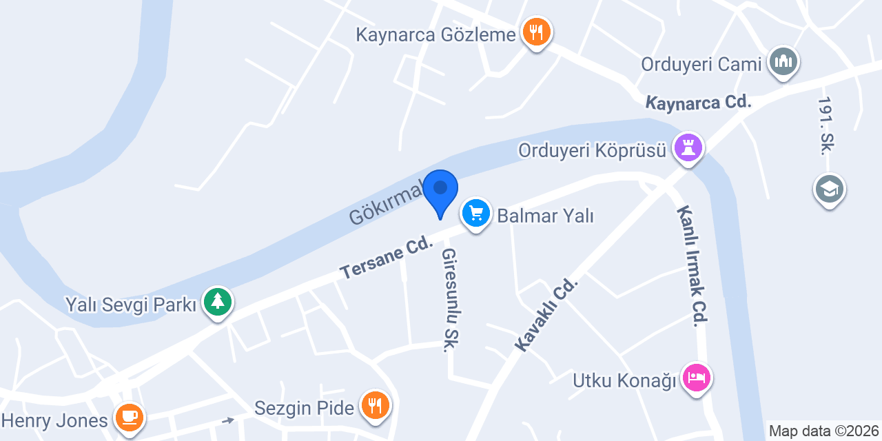Çadır Kafe konumu