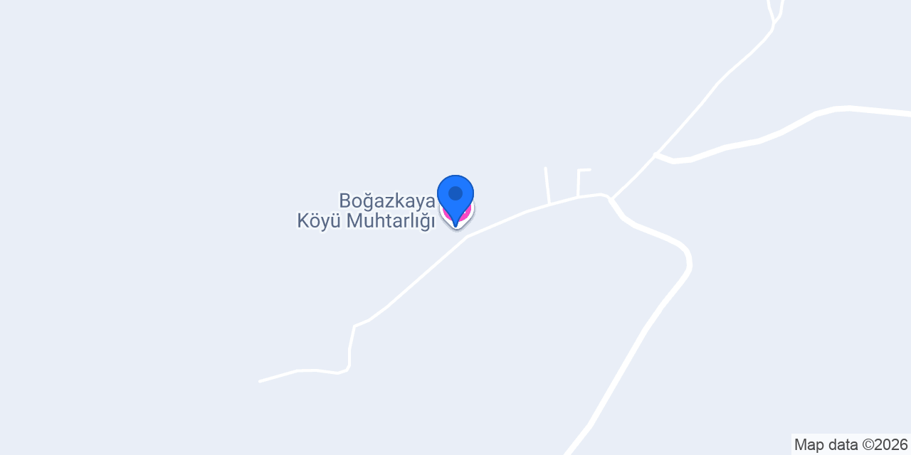 Boğazkaya Köyü Muhtarlığı konumu