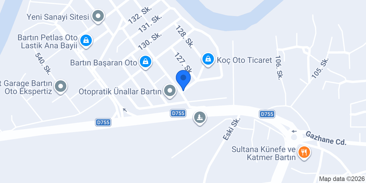 Poyraz unlu mamülleri bartın konumu