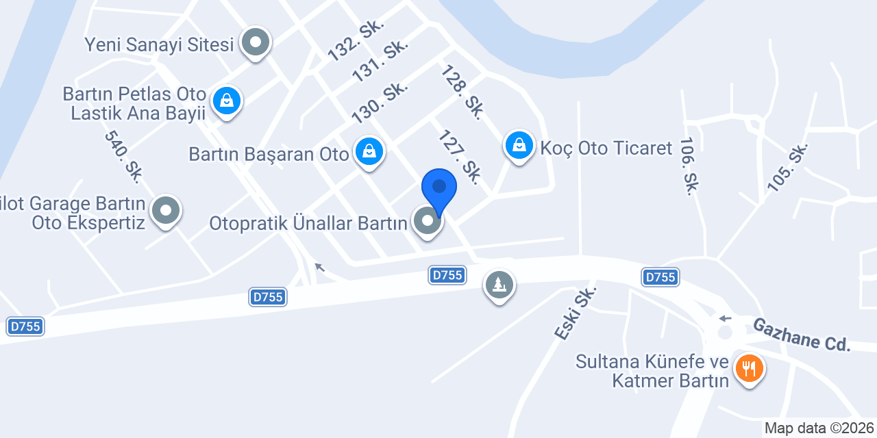Altaç Mobilya konumu
