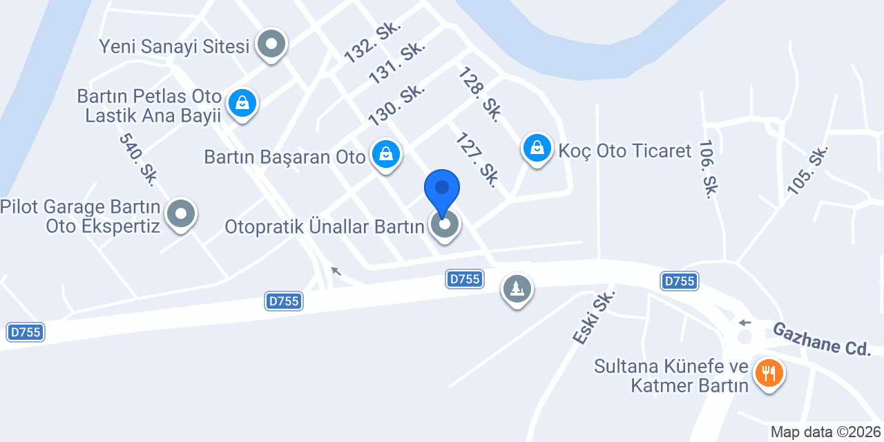 AKÜ YOL YARDIM BARTIN NEPA konumu