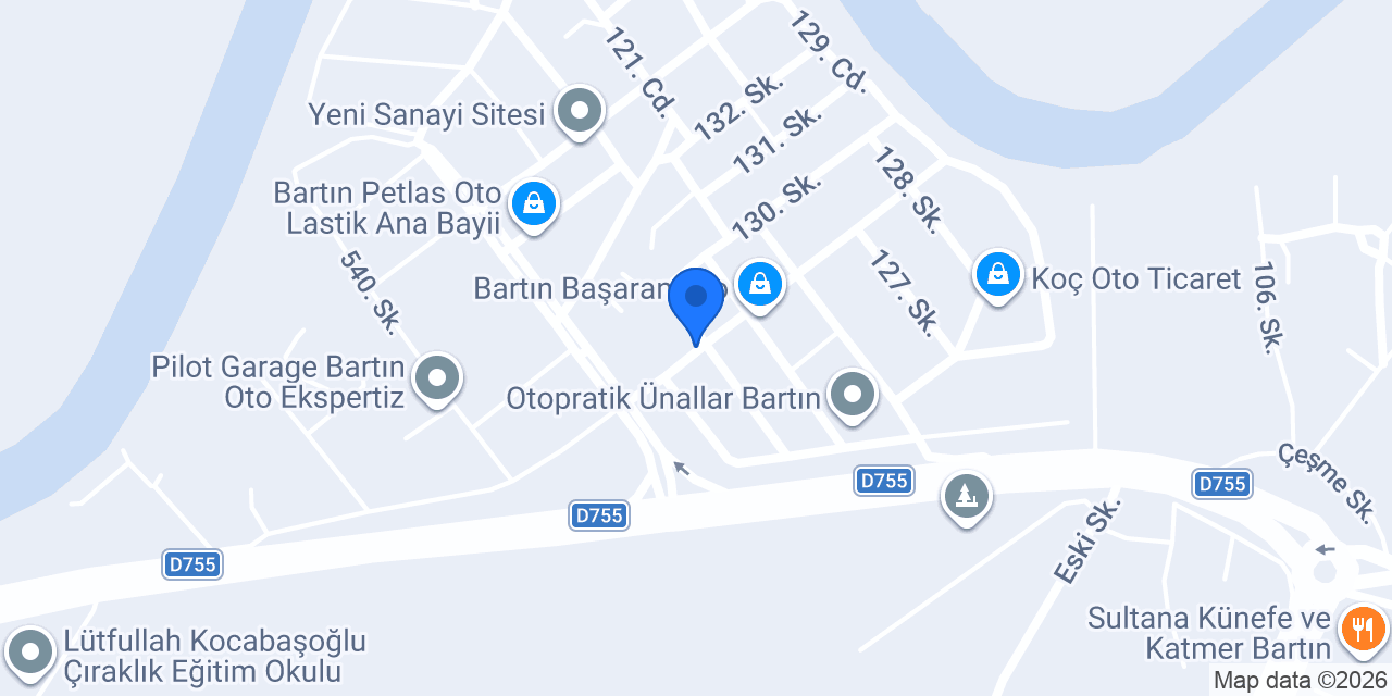 BARTIN TAKOGRAF SERVİSİ konumu