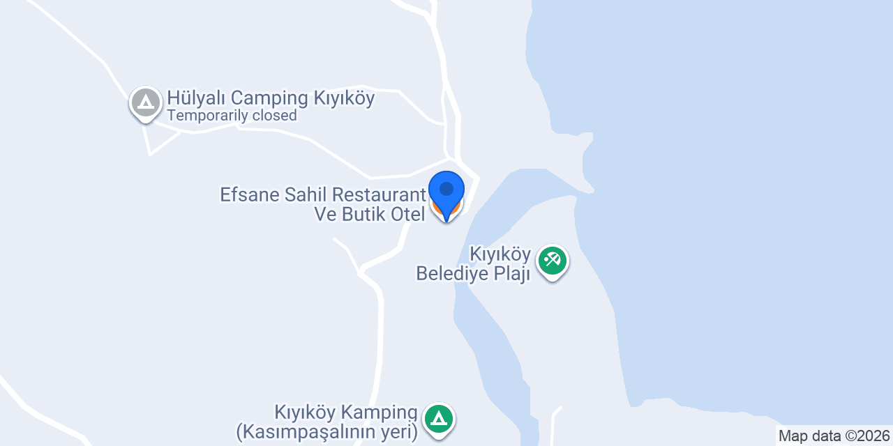 Efsane Sahil Restaurant Ve Butik Otel konumu