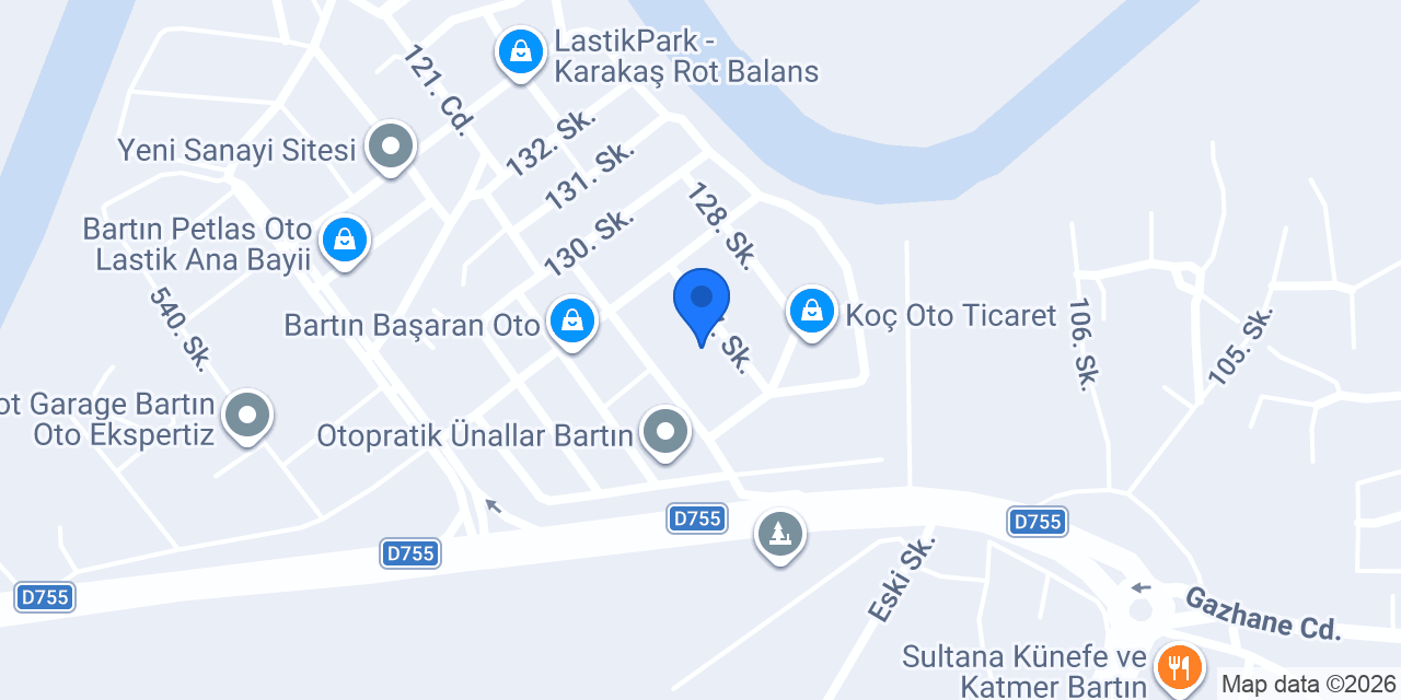 Çakırlı Rot Balans konumu