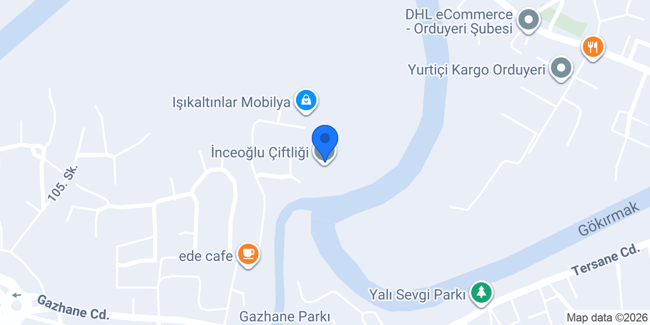 İnceoğlu Çiftliği konumu