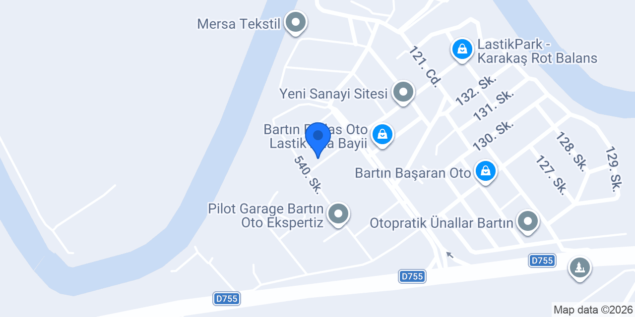 Parıldar Oto Servisi konumu