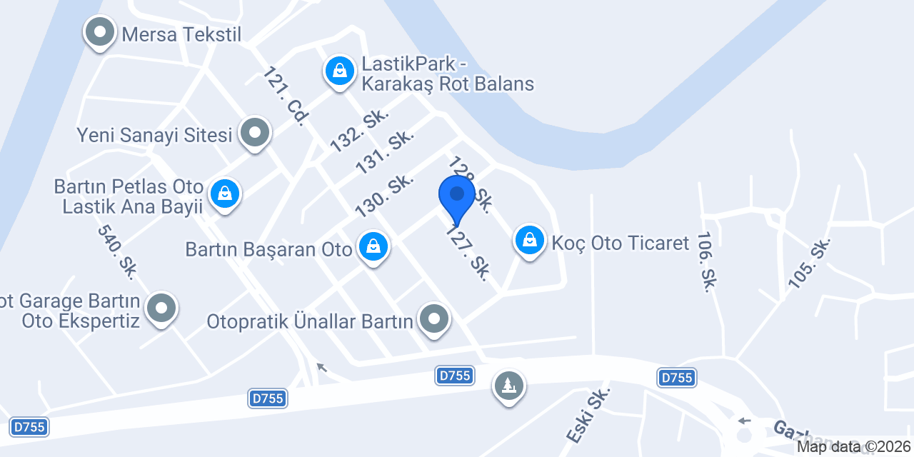 MRT MOTORS MURAT KALAFAT konumu