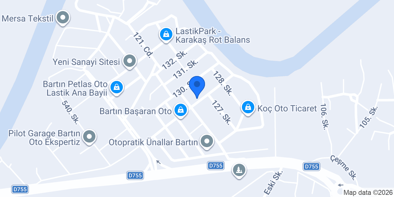 Öztürk Ticaret konumu