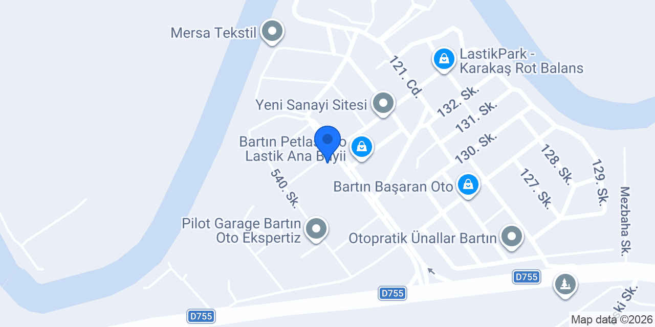Öztürk Dizel konumu