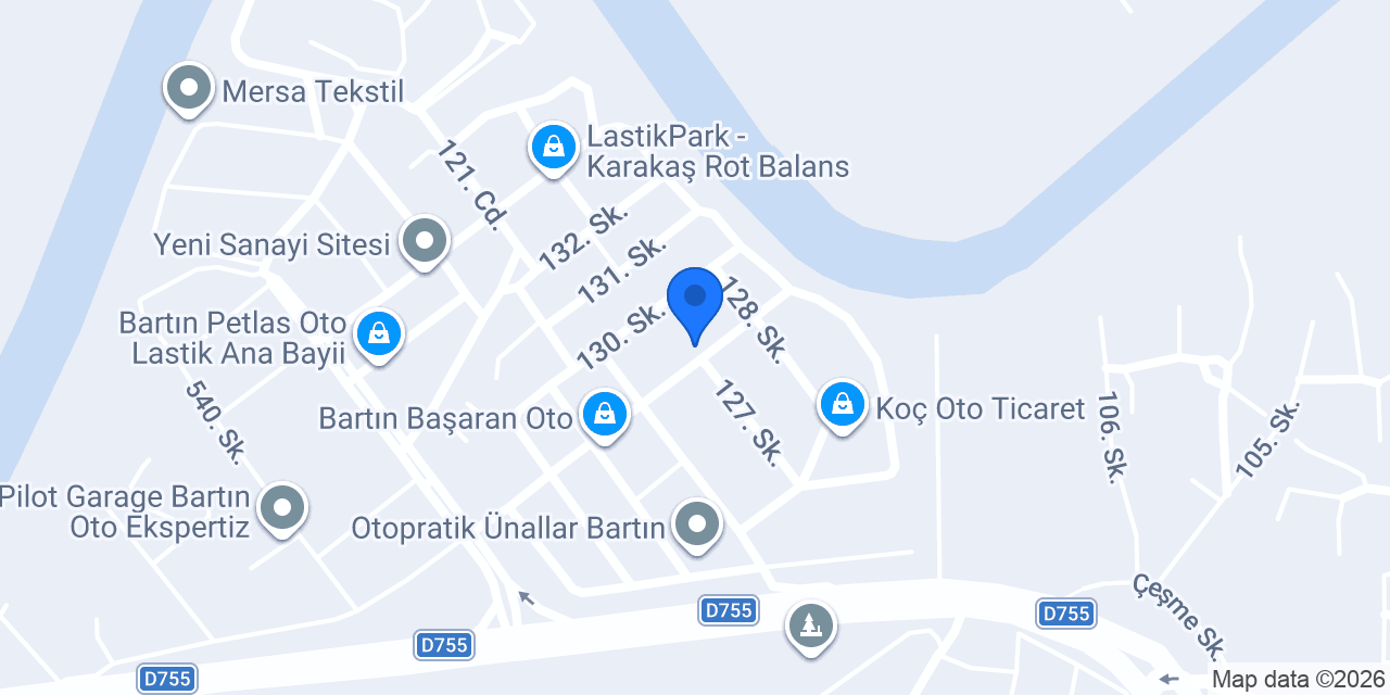 Demir Oto Bakım Servisi konumu