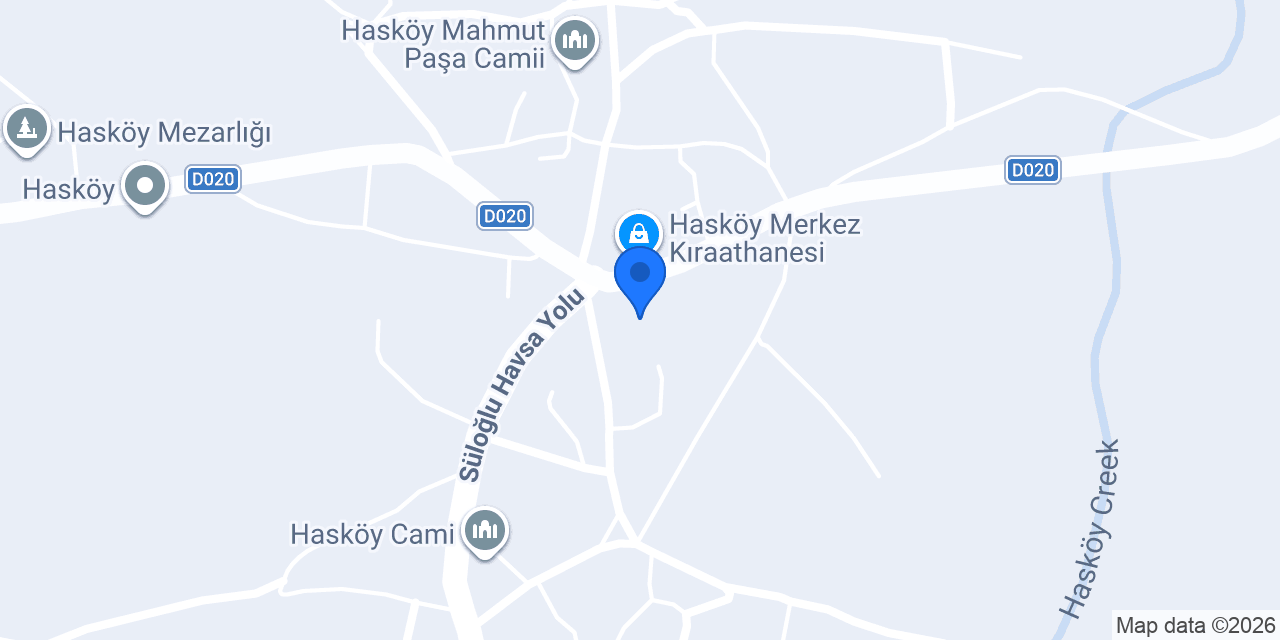 Hasköy İlkokulu konumu