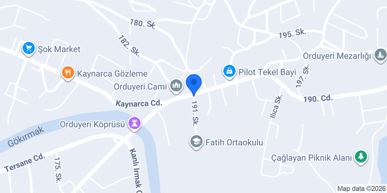 Gül Eczanesi konumu