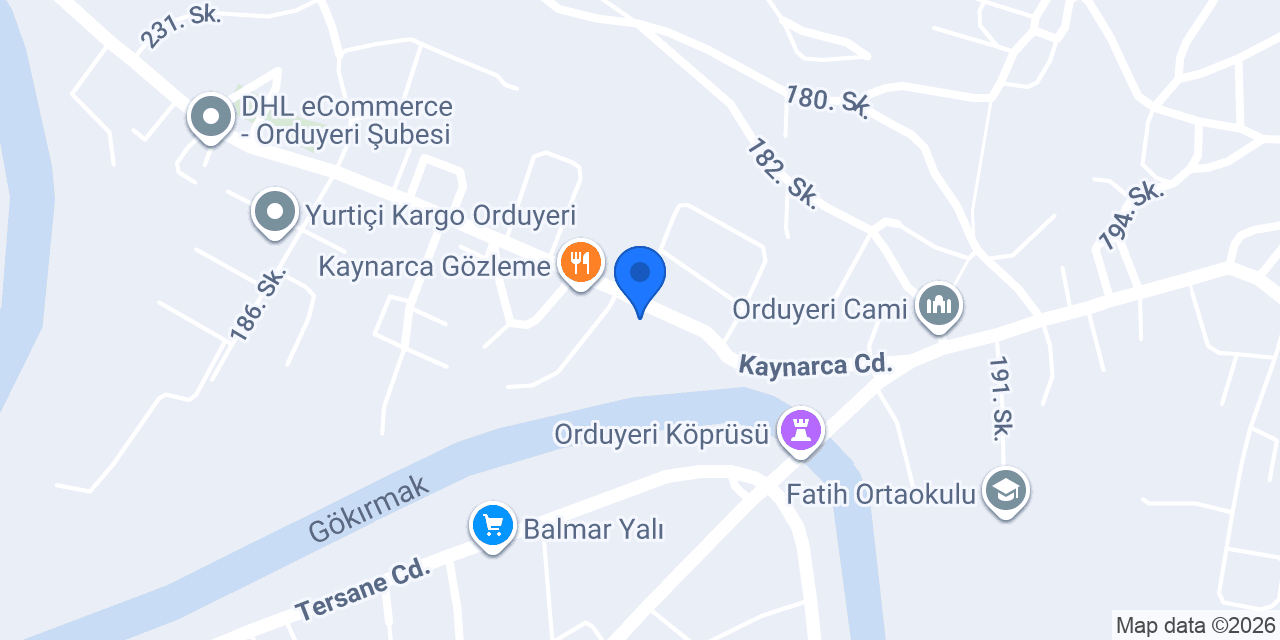 Wonderland Dil Okulu - Bartın İngilizce Kursu konumu