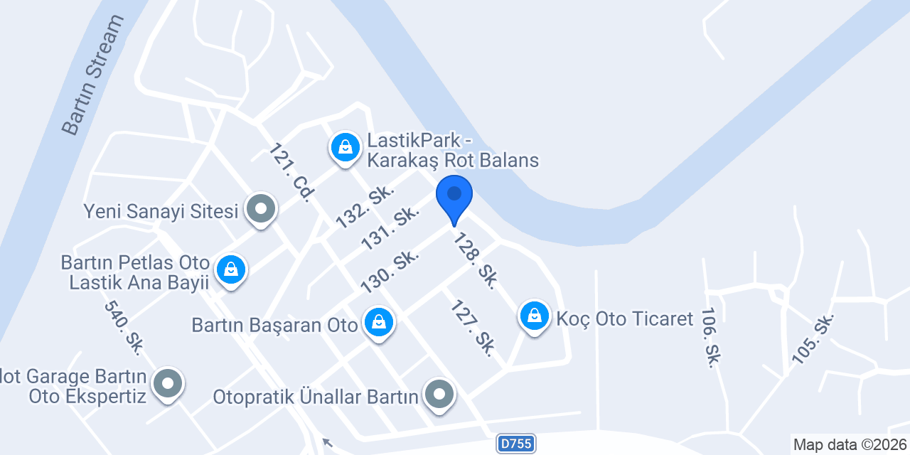 GÜN OTO KAPORTA konumu
