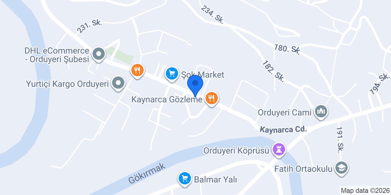 Bartın Doğalgaz ULUS DOĞALGAZ konumu