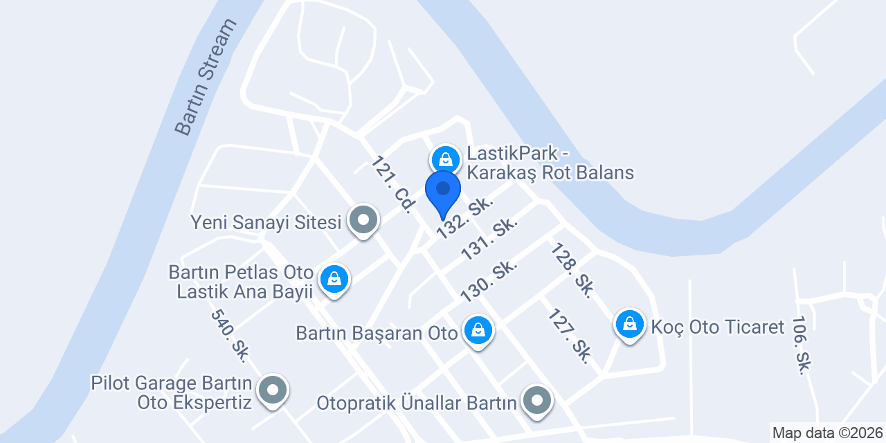 BİLGİN OTO konumu