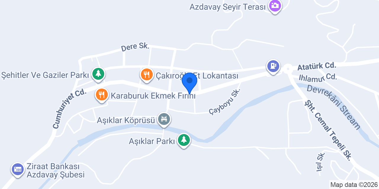 Azdavay Noterliği konumu