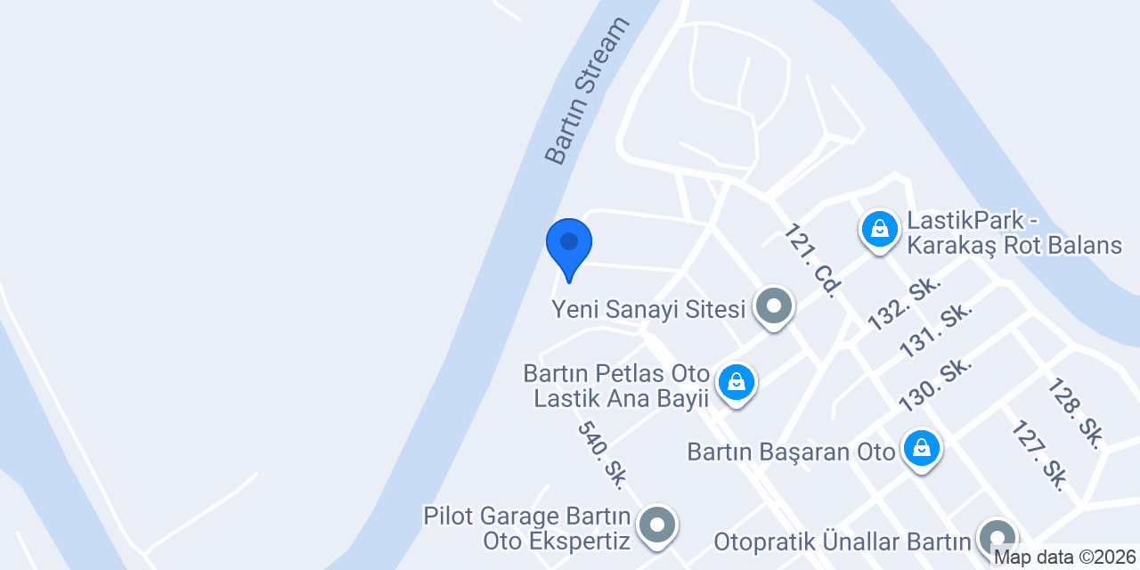 Ağartan Mobilya konumu