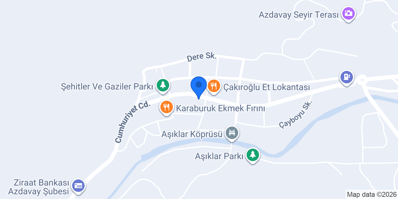 Ömür Kebap Salonu konumu