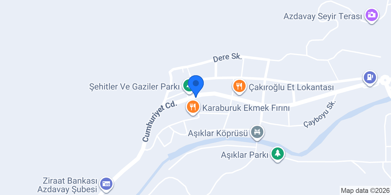 Kömürler Yapı Malzemeleri konumu