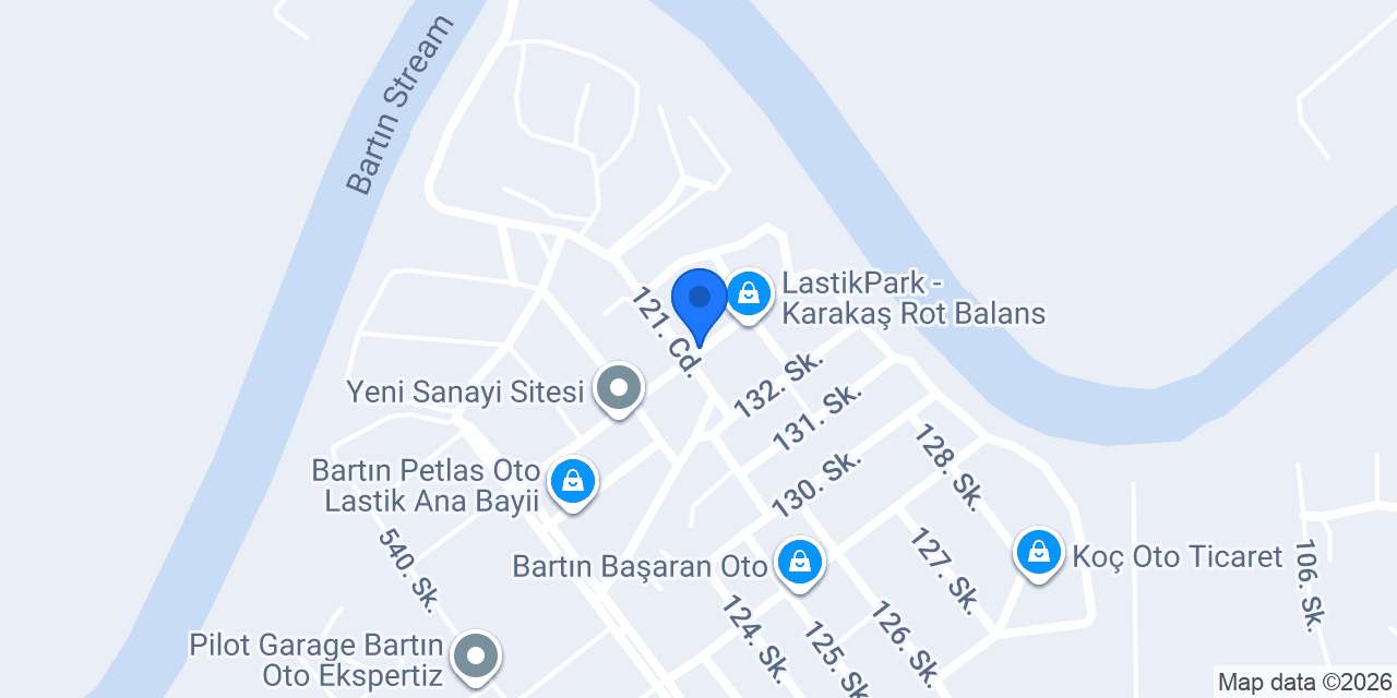 BARTIN OTOGAZ ATİKER LANDİRENZO konumu
