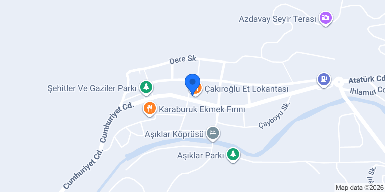 Özdemir Ticaret konumu